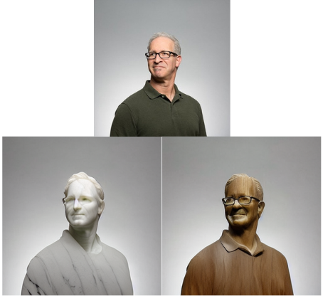 instructpix2ix-marble-wooden-statues