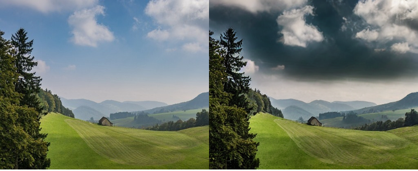 instructpix2pix-sunny-to-cloudy