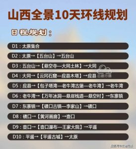 山西五日游最佳线路-