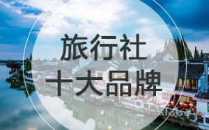 旅游十大品牌排行榜-