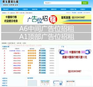 卡盟排行榜第一的卡盟平台网站-