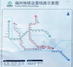 福州地铁5号线线路图-
