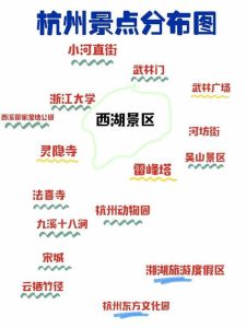 杭州两日游旅游攻略图-