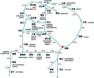 四川七天旅游路线-