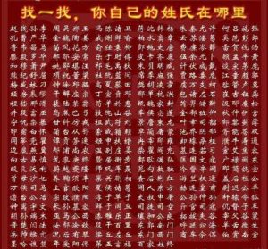 中国最可怕的一个姓氏-