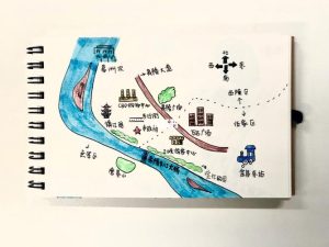 旅游攻略怎么做 手绘-