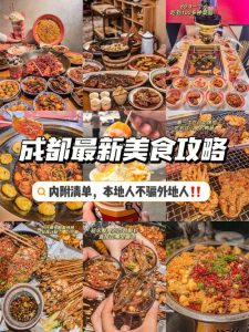 去成都旅游自由行攻略美食-
