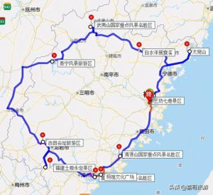 福建七日游最佳路线-