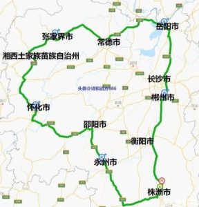湖南旅游攻略路线最佳路线图片-