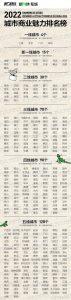 2022中国一二三四线城市名单-
