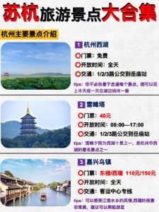 苏杭旅游攻略七日游口碑好的导游-