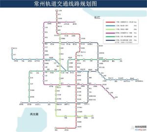 常州地铁线路图-