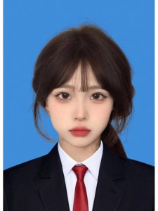 女生证件照-