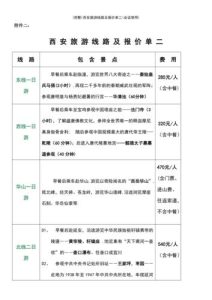 国内旅游线路及报价-