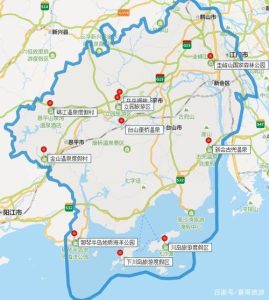 广东省自驾游线路推荐-