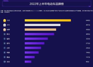 电动车排行榜-