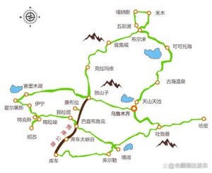 新疆西线旅游线路-