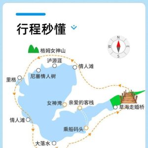 泸沽湖旅游攻略自由行地图-