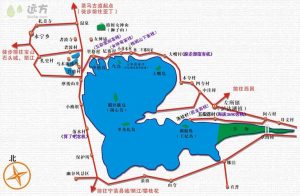 泸沽湖一日游玩攻略路线图-