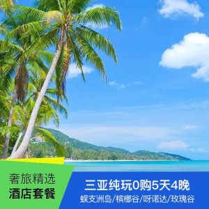 三亚纯玩5天四夜多少钱-