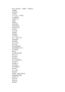 爱情小说排行榜-