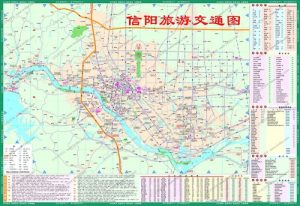 信阳旅游地图高清全图-