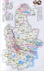 天津旅游地图高清版大图-