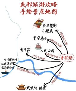 成都旅行地图-