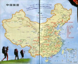 国内旅游景点地图高清-