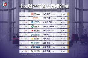 车险品牌十大排行榜-